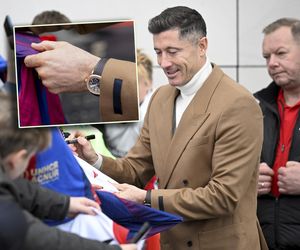 Robert Lewandowski z zegarkiem wartym kawalerkę przyjechał na kadrę! Na ręce miał prawdziwą fortunę