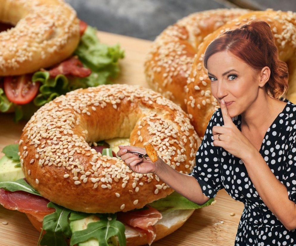 Bajgle według receptury Mariety Mareckiej są pyszne i proste w przygotowaniu. Zrobisz je bez problemu w swojej kuchni