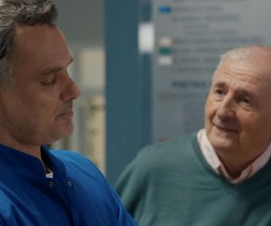 Barwy szczęścia, odcinek 3176. Karol (Jan Wieczorkowski), Jaworski (Jacek Kałucki)