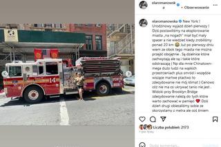 Ela Romanowska świętuje urodziny w Nowym Jorku