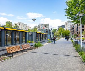 Centrum Lokalne Kamionek wiosną 2025 r.