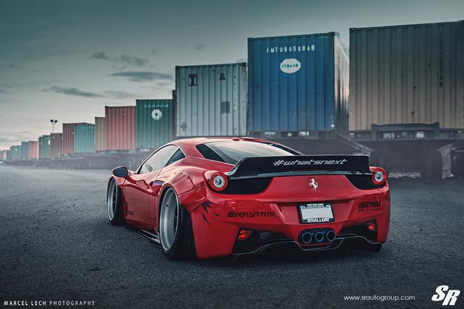 Ferrari 458 Italia po tuningu Liberty Walk Performance