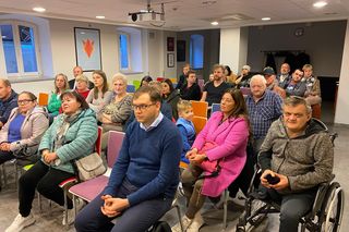 Katastrofa budowlana przy 1 Maja w Łodzi. Mieszkańcy spotkali się inwestorem i wykonawcą tunelu