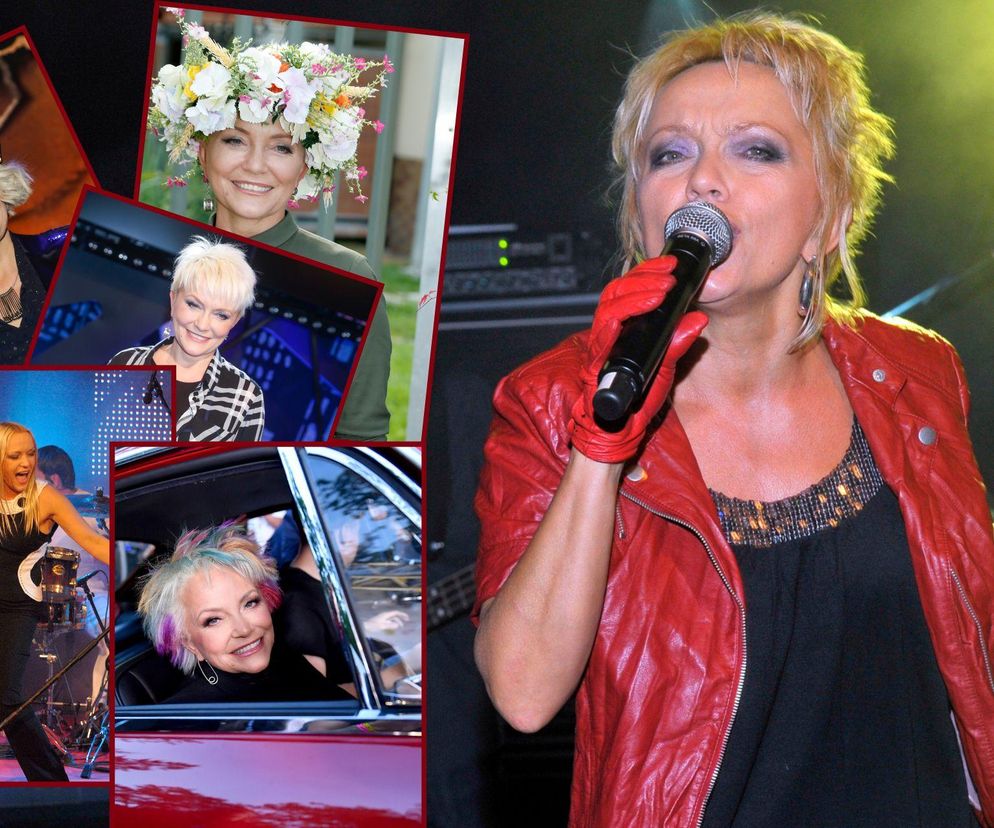 Małgorzata Ostrowska sama wypracowała swój niepodrabialny styl. Dosłownie!