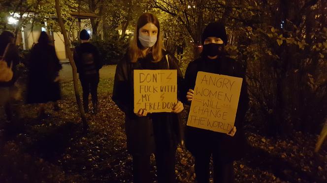 Protest mieszkańców Nowego Sącza