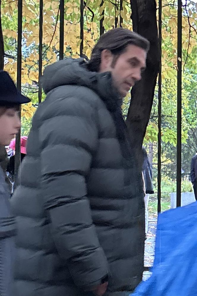 Gwiazdy marzną na planie "Lalki"