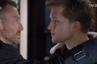 M jak miłość odcinek 1447, Andrzej (Krystian Wieczorek), Łukasz (Jakub Józefowicz)