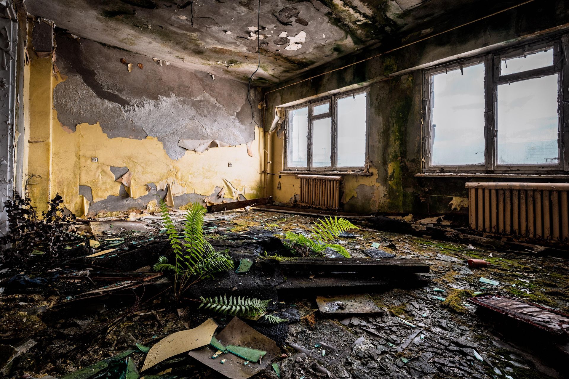 Stocznia Cesarska w Gdańsku, jej zabytkowe hale i przybudówki z czasów PRL