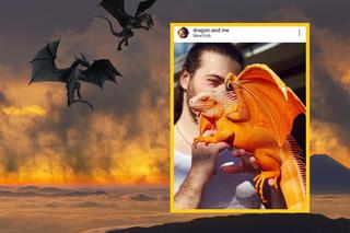Ukrainiec mieszka z pomarańczowym smokiem. Jego zdjęcia zachwyciły internautów!