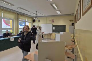 Lokal wyborczy w Krakowie