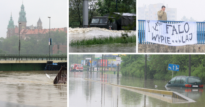 Tak Kraków walczył z ogromną powodzią w 2010