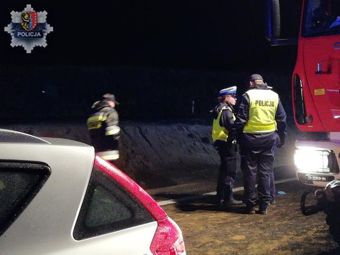 Wypadek autokaru na S3 koło Polkowic, 6.12.2018
