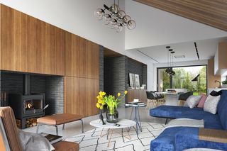 Domy z aranżacją wnętrz