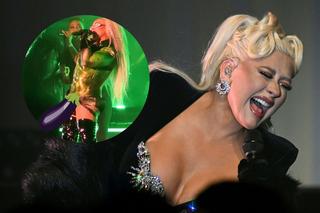 Christina Aguilera z WIELKIM penisem. Margaret przy niej to pikuś!