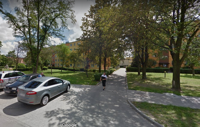 Google Street View w Kielcach. Osiedle Czarnów