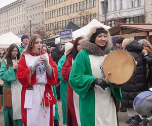 Kiermasz i inscenizacja na Placu Wolności z okazji Kaziuka Wileńskiego