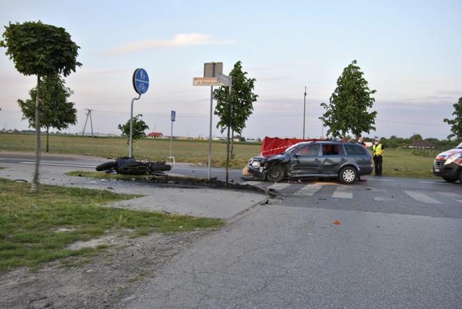 Tragedia w Ożarowie Mazowieckim. Motocyklista zginął na miejscu