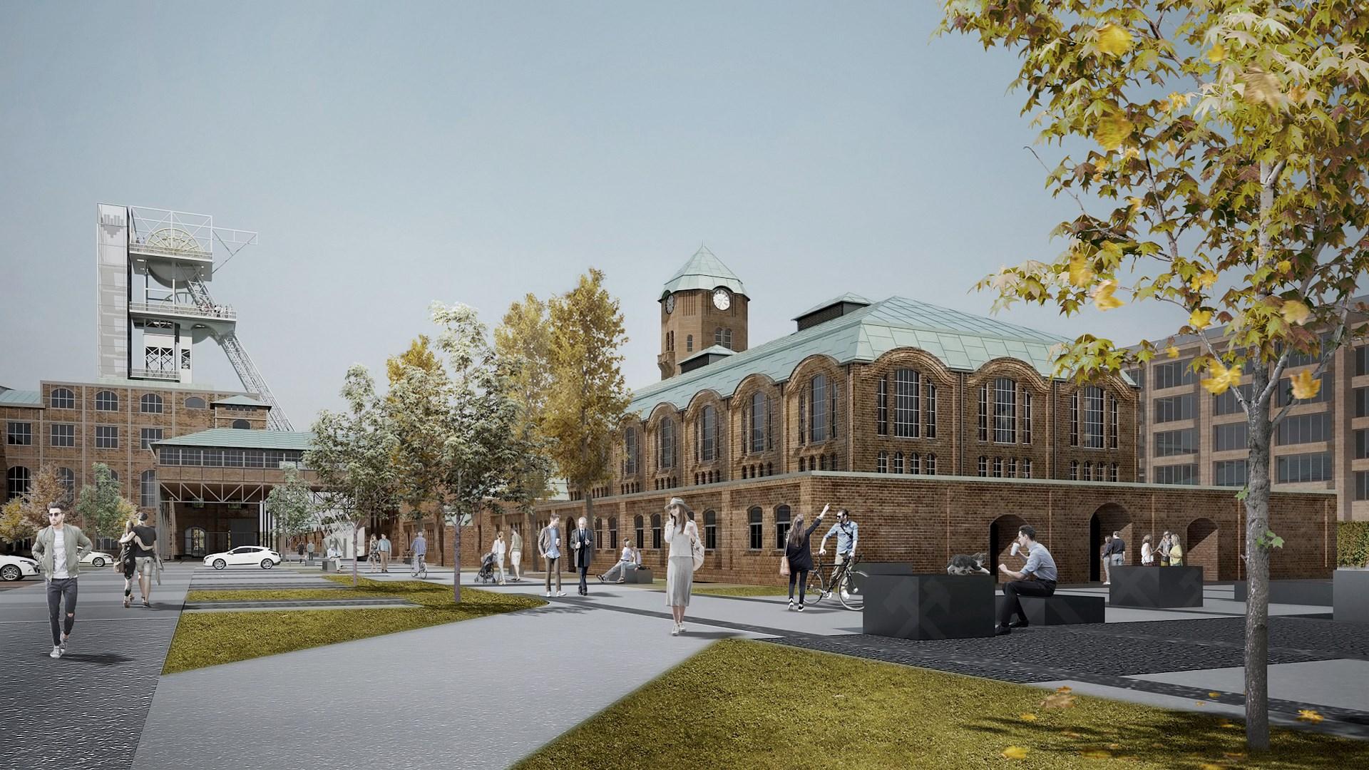 Kopalnia Wieczorek z nową funkcją. Wyniki konkursu na projekt Dzielnicy Nowych Technologii w Katowicach