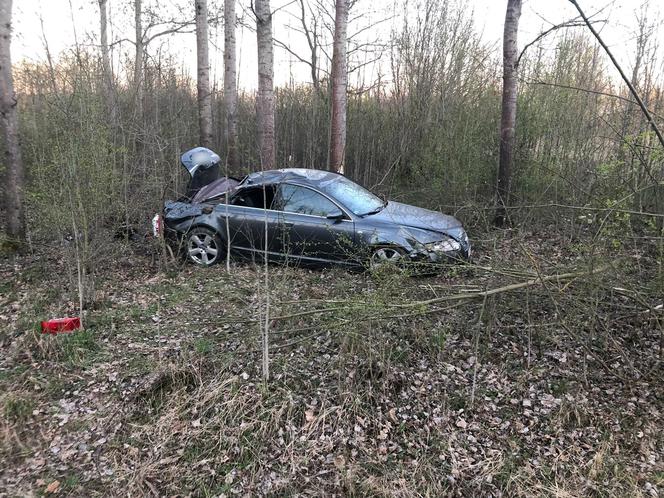 Wypadek na trasie Regielnica - Sordachy