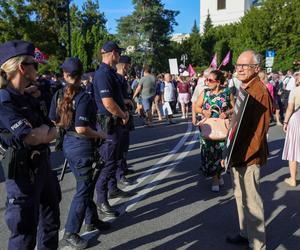 Strajk Kobiet pod Sejmem (23.07.2024)