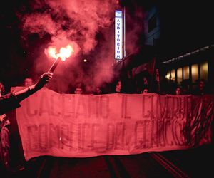 Demonstracja propalestyńska we Włoszech