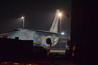 5 An-124 Rusłan wylądował w Łodzi po godz. 18