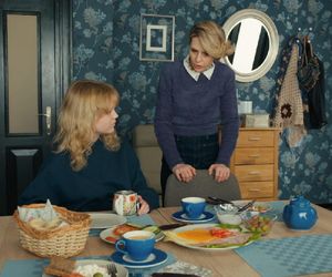 Barwy szczęścia, odcinek 3190. Emilka (Jessica Frankiewicz), Malwina (Joanna Gleń)