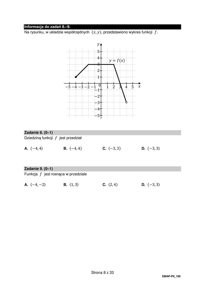 Matura 2025: matematyka 6.05.2025. Arkusze CKE i odpowiedzi. Poziom podstawowy 1 i 2 część [Formuła 2015]