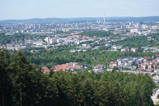 Piękna panorama Kielc z Telegrafu! 