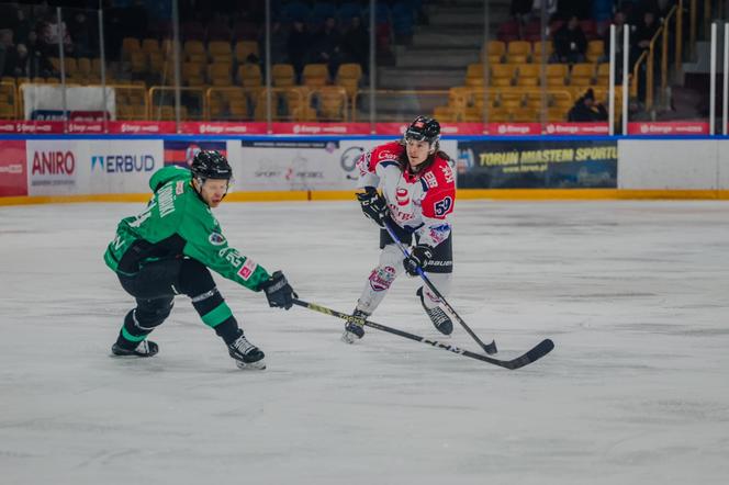 KH Energa Toruń - JKH GKS Jastrzębie, zdjęcia z 3. meczu fazy play-off Tauron Hokej Ligi