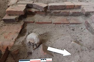 Odkrycie w kościele w Cegłowie (pow. miński)