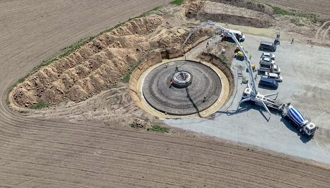 Tauron buduje ogromną farmę wiatrową w Wielkopolsce