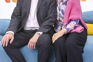 Barbara Bursztynowicz z mężem Jackiem