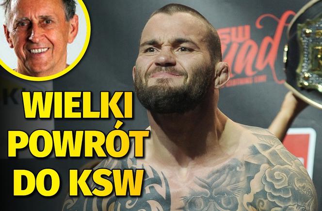 Michał Materla o powrocie do KSW