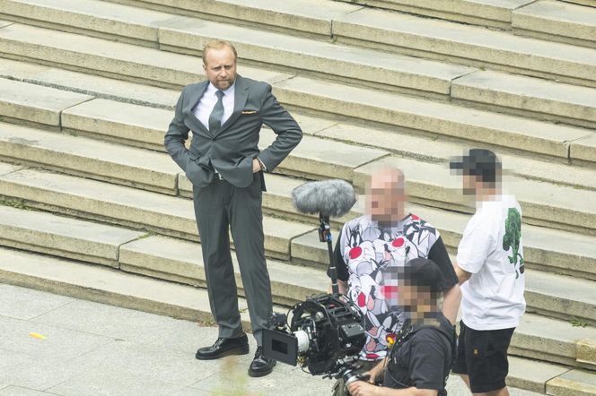 Gwiazdy na planie serialu "Klara"