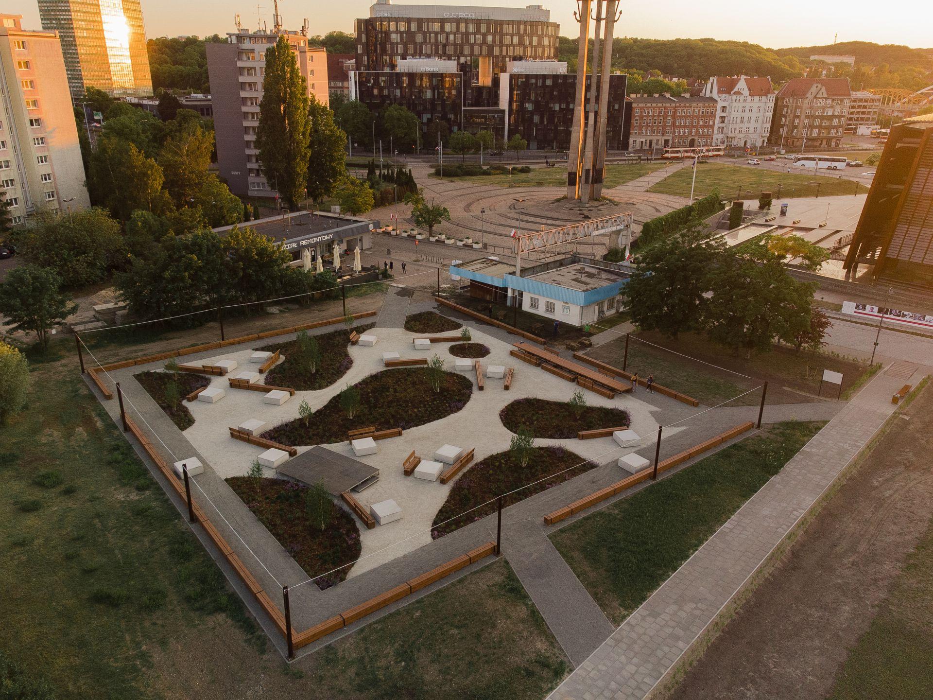 Skwer Sierpnia '80 w Gdańsku