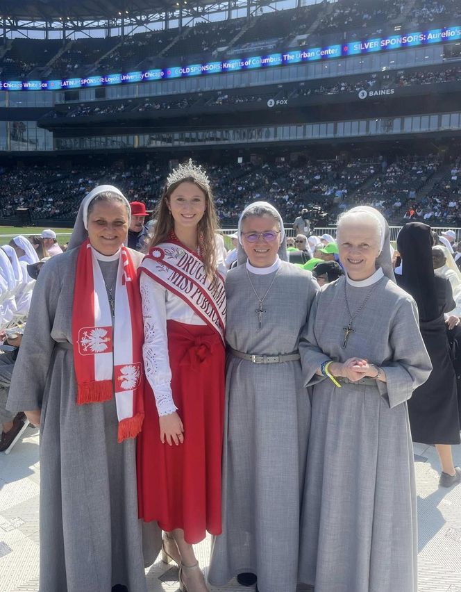 Polonia z Chicago modliła się za Leona XIV na stadionie
