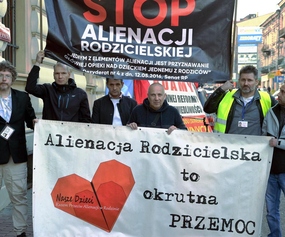 Protest przeciwko alienacji rodzicielskiej