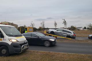 Zderzenie osobówki z autobusem w bydgoskim Fordonie [ZDJĘCIA]