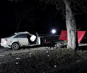 21-latek wjechał w drzewo. Tragiczny wypadek niedaleko Susza