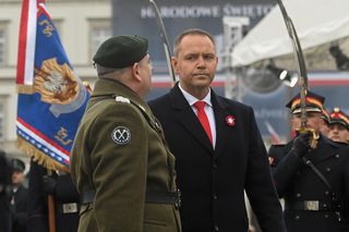 Święto Niepodległości. Karol Nawrocki na placu Piłsudskiego