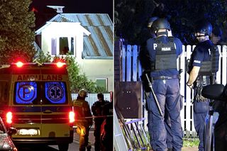 Antyterroryści zatrzymali mężczyznę w Ząbkach. Zabarykadował się w domu