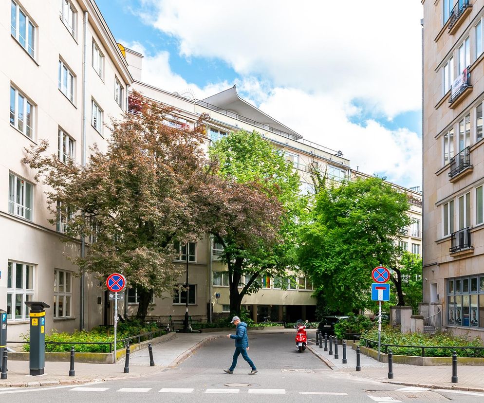 Dom pod żaglem w Warszawie