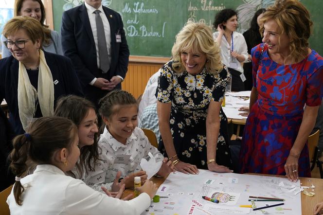 Pierwsza dama Jill Biden z wizytą w Rumunii