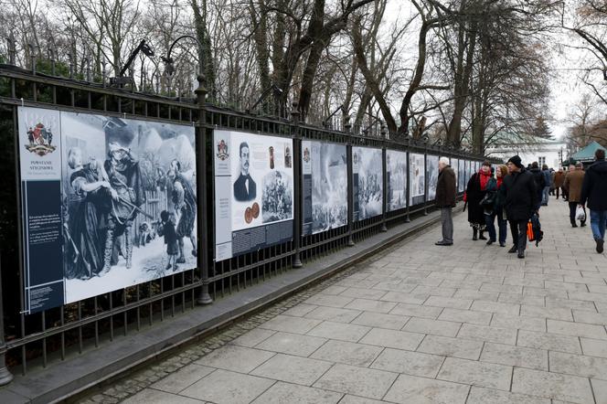 Otwarcie wystawy plenerowej pt. "Powstanie Styczniowe 1863 roku" w Warszawie