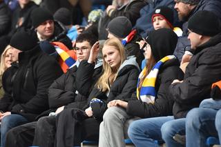 KS Apator Toruń - NowyHotel Falubaz Zielona Góra, zdjęcia kibiców z meczu sparingowego na Motoarenie