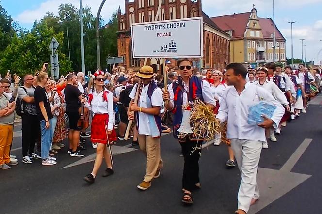 Parada załóg The Tall Ships Races 2024 w Szczecinie