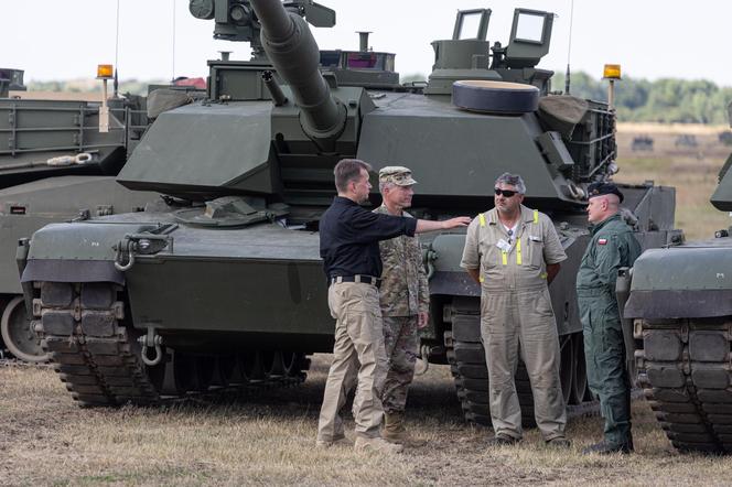 Amerykanie uczą polskich żołnierzy, jak radzić sobie z czołgami Abrams. SE był na miejscu