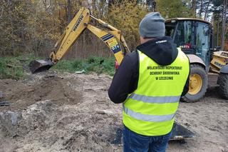 Nielegalne składowisko odpadów