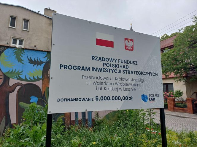 Rusza remont Królowej Jadwigi w Lesznie. Są zmiany w ogranizacji ruchu
